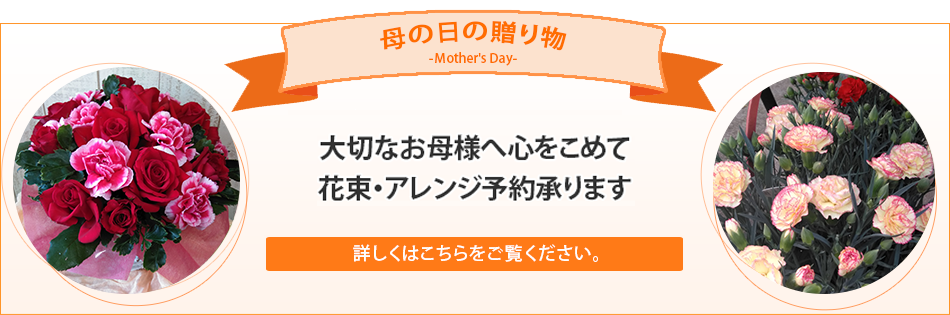 母の日の贈り物-Mother's Day-